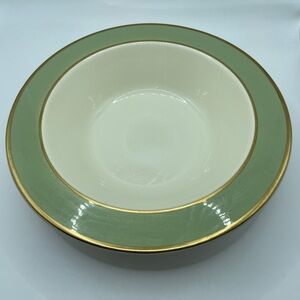 RARE 9" Vegetable Bowl Classic Heritage Celadon Green by Taylor, Smith & Taylor